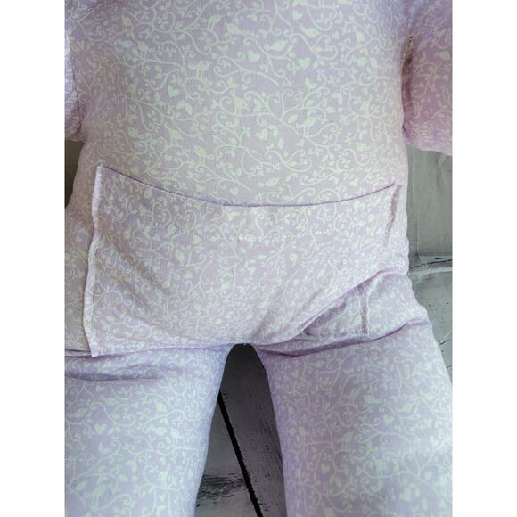 Handmade? Purple Elephant Stuffed Animal W/pocket 19 Inch - Picture 6 of 9